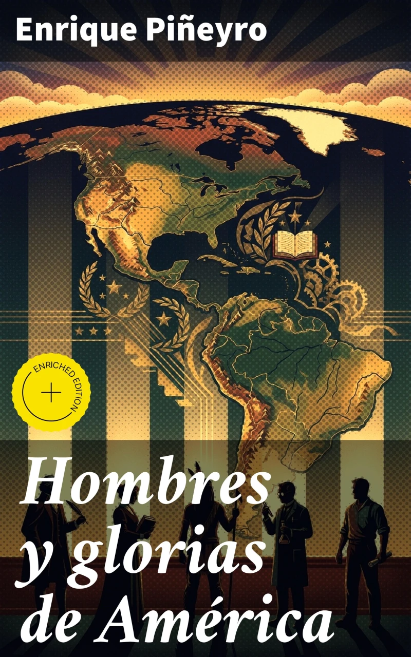 Portada: Hombres y glorias de América