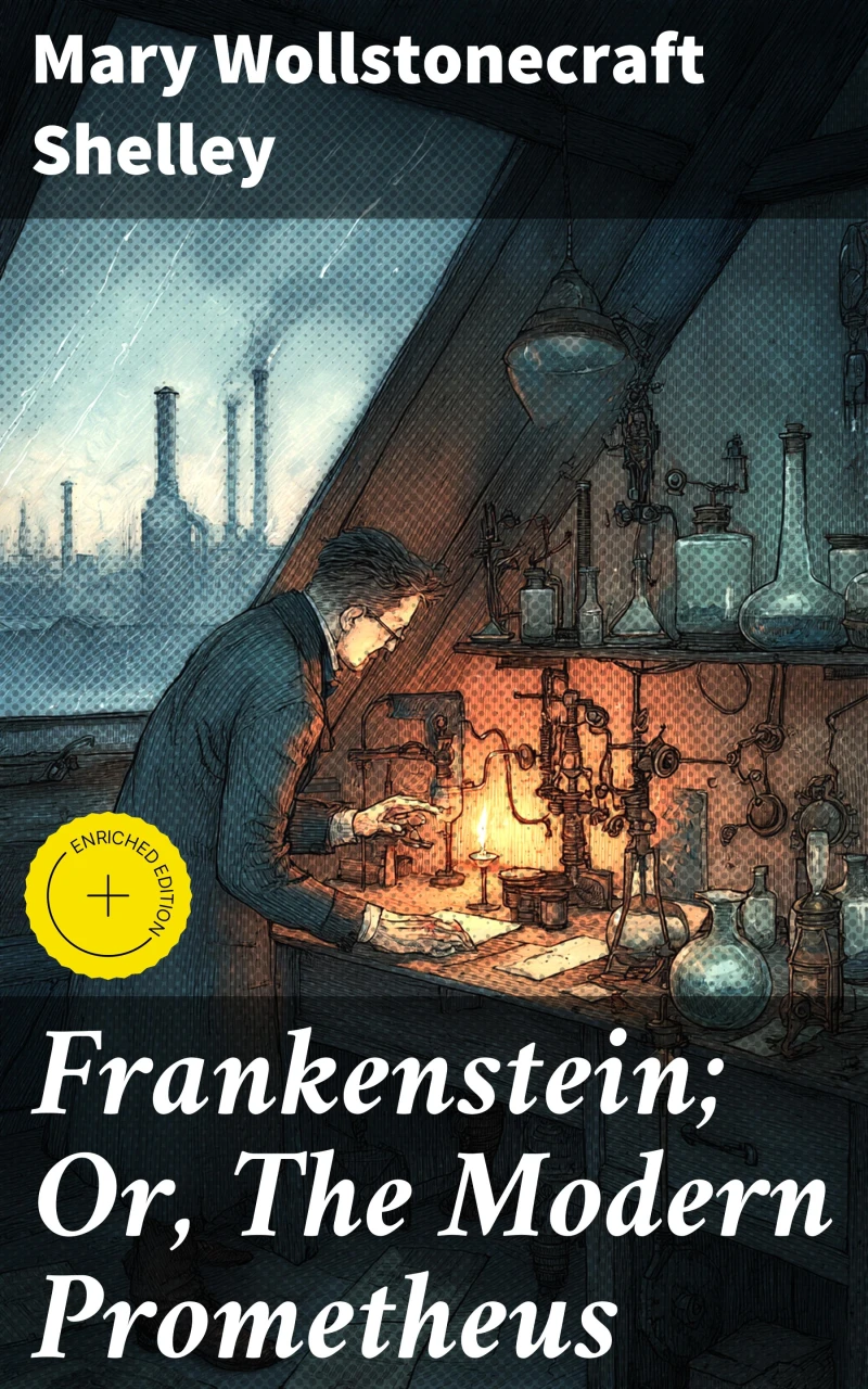 Portada: Frankenstein; Or, The Modern Prometheus