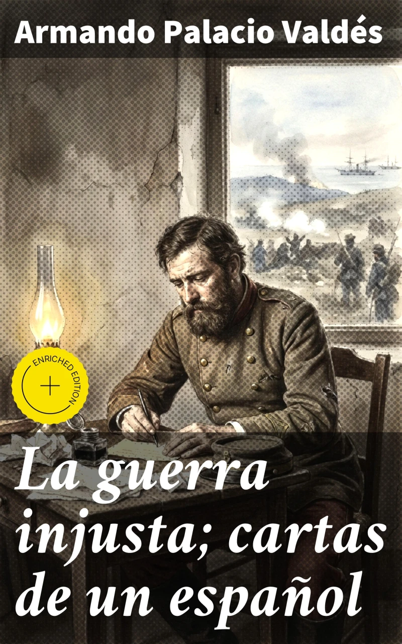 Portada: La guerra injusta; cartas de un español