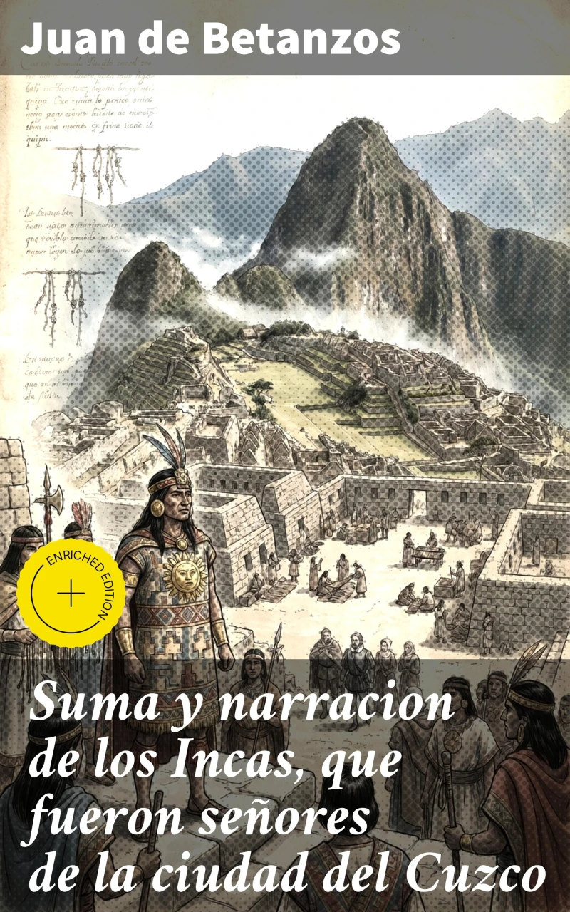 Portada: Suma y narracion de los Incas, que fueron señores de la ciudad del Cuzco