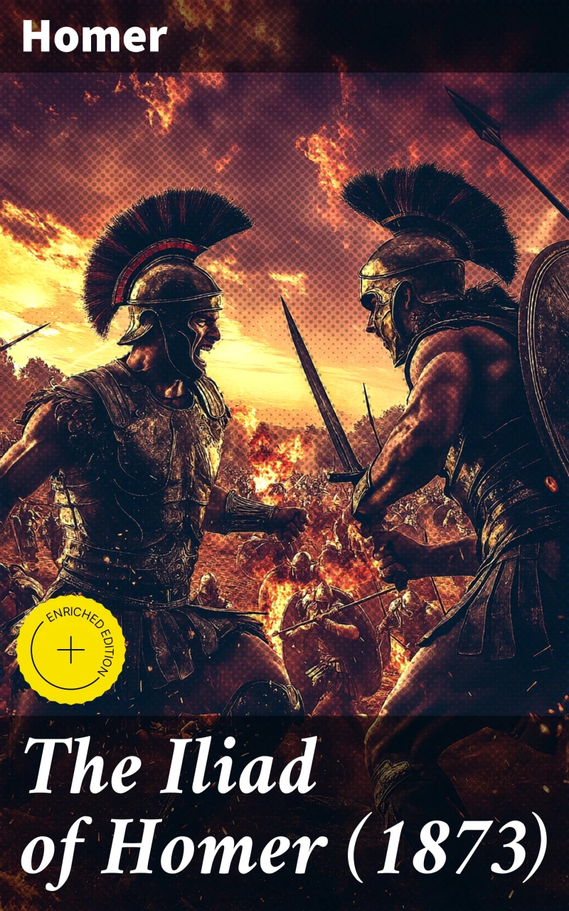 Portada: The Iliad of Homer (1873)