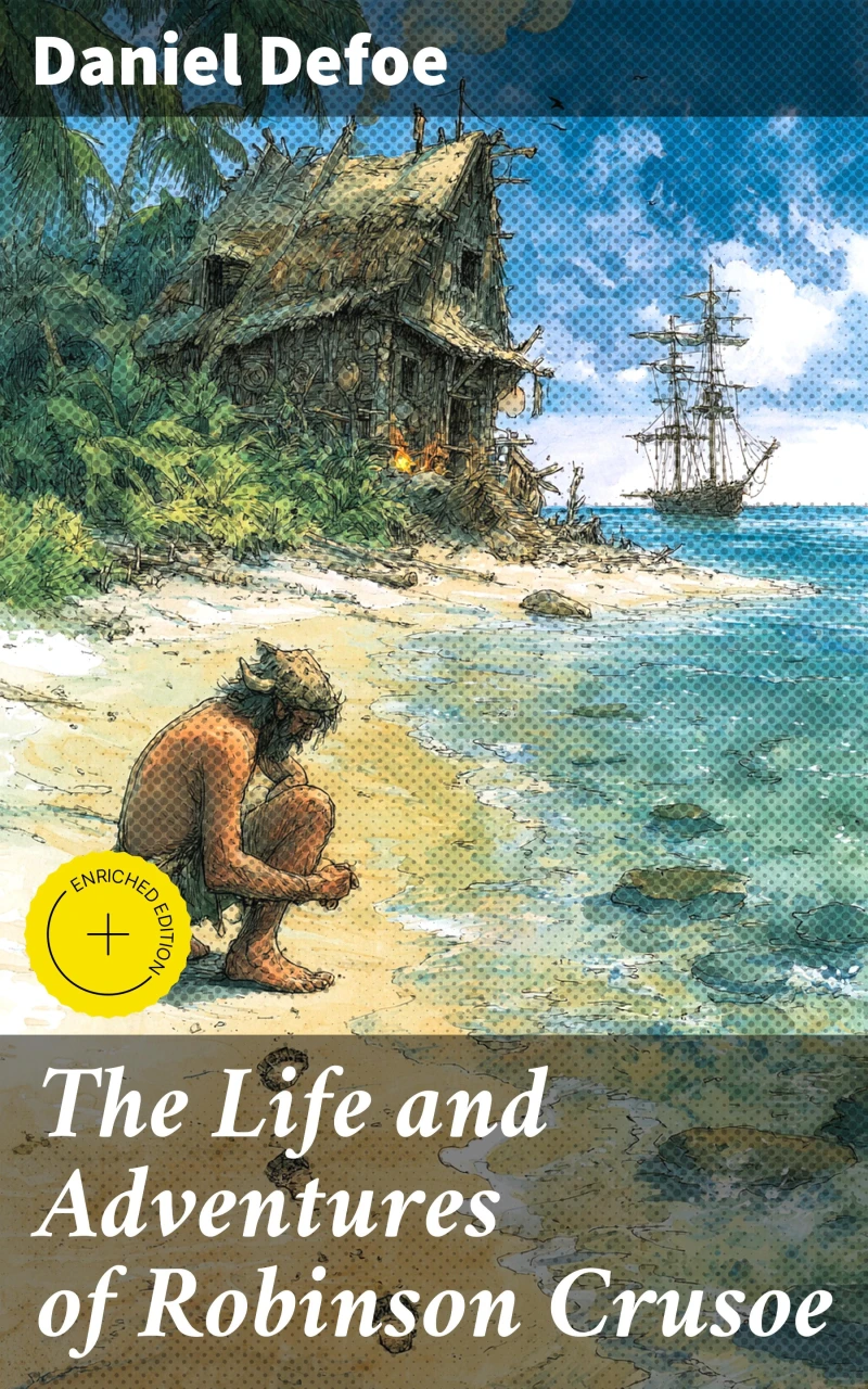 Portada: The Life and Adventures of Robinson Crusoe