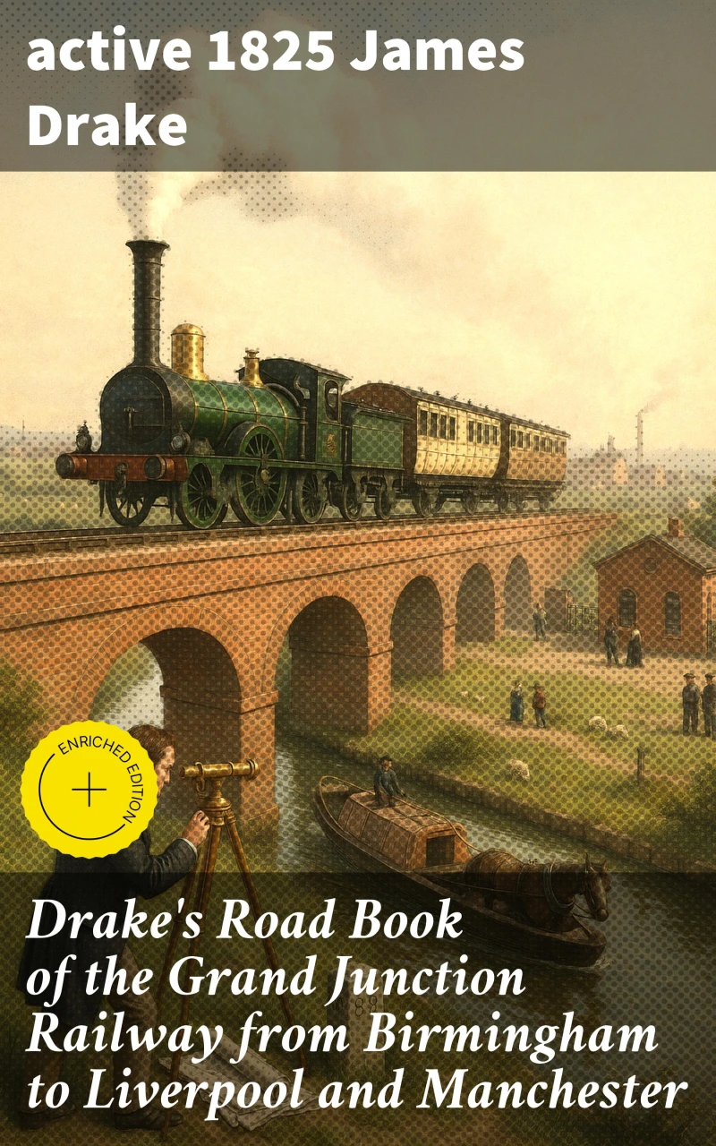 Portada: Drake's Road Book of the Grand Junction Railway from Birmingham to Liverpool and Manchester