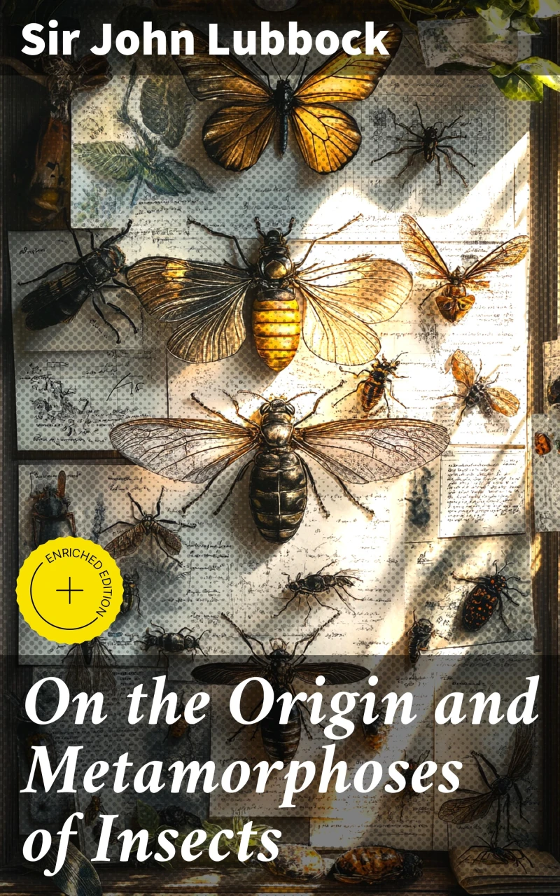 Portada: On the Origin and Metamorphoses of Insects