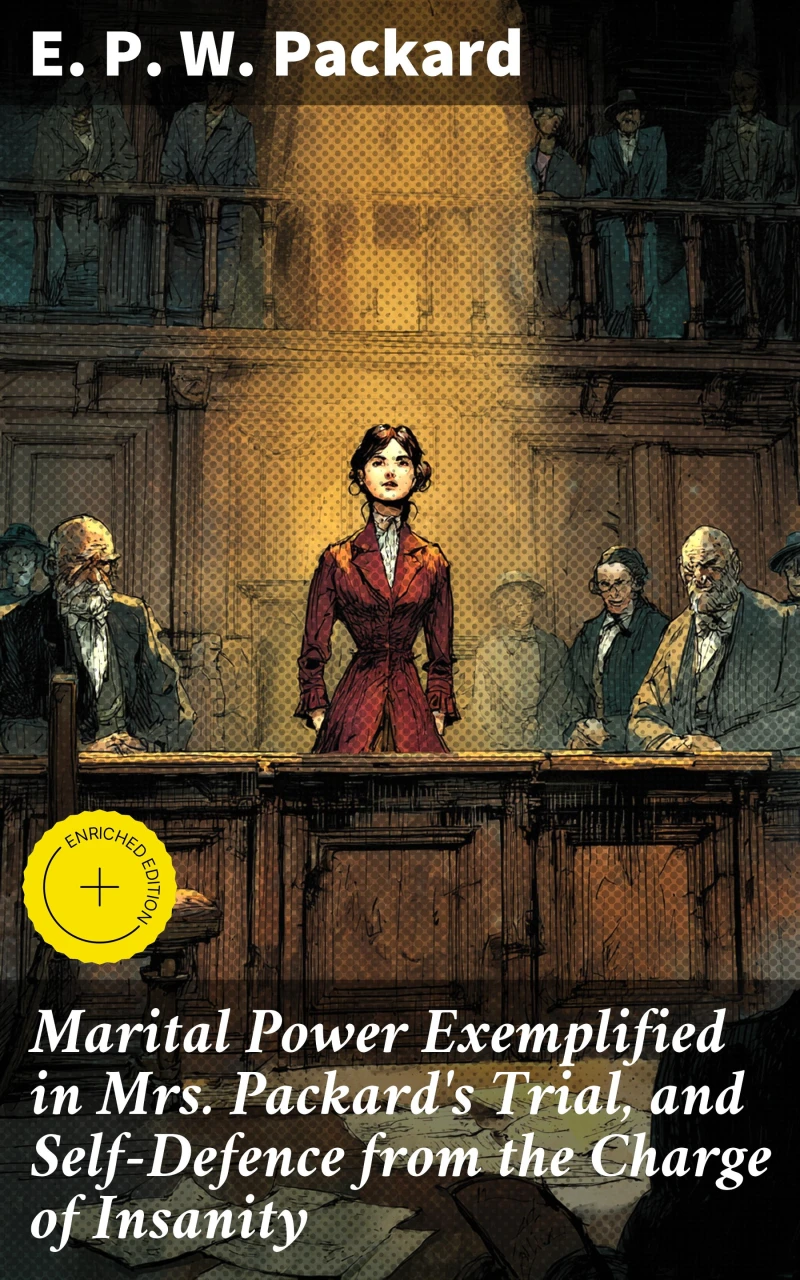 Portada: Marital Power Exemplified in Mrs. Packard's Trial, and Self-Defence from the Charge of Insanity
