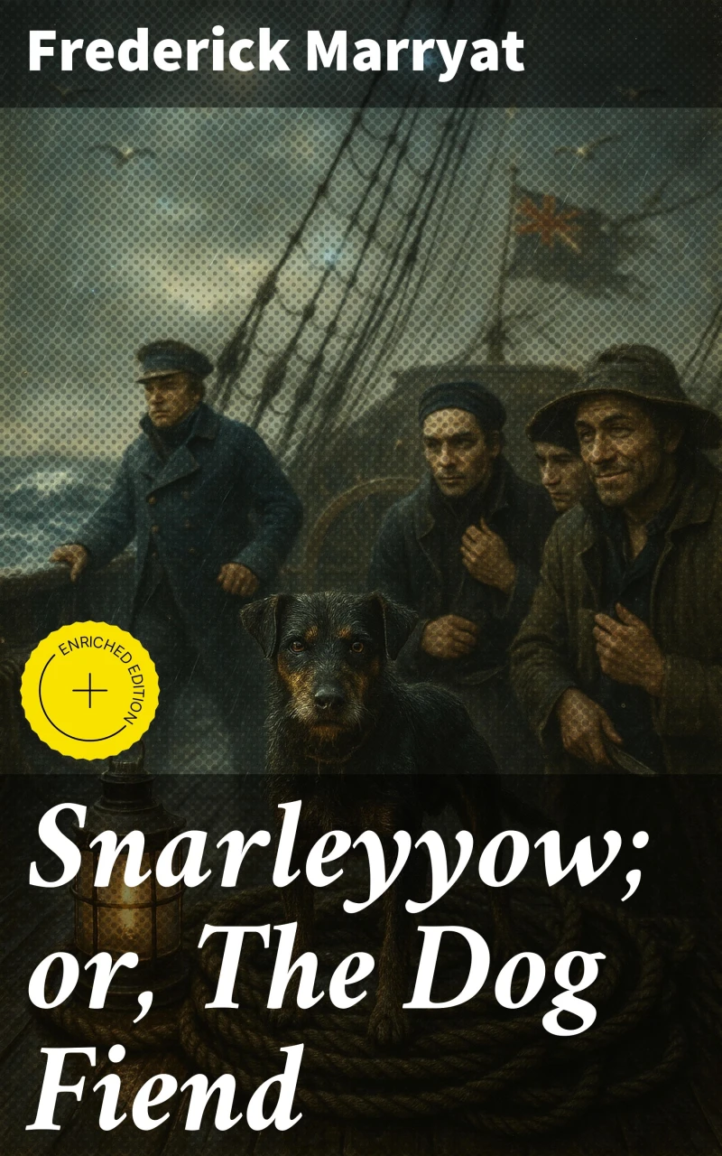 Portada: Snarleyyow; or, The Dog Fiend