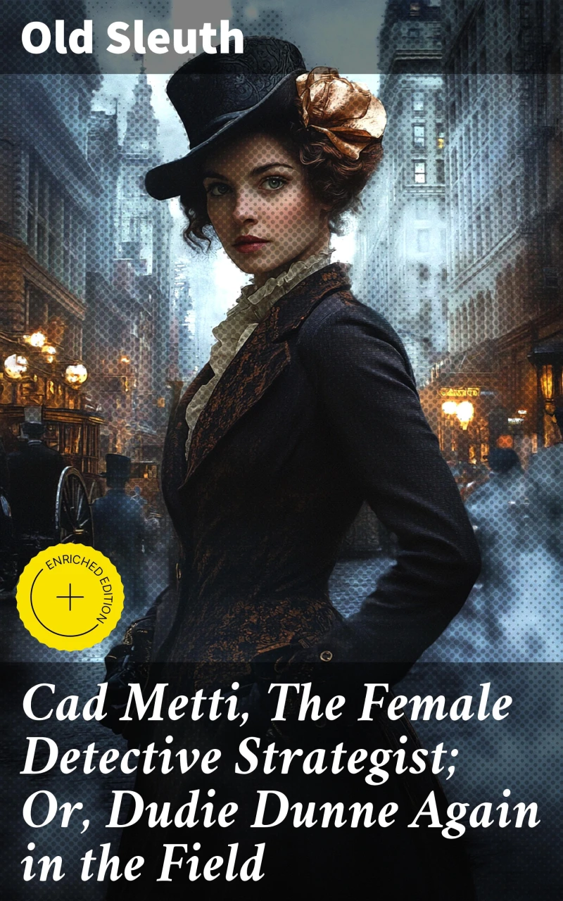 Portada: Cad Metti, The Female Detective Strategist; Or, Dudie Dunne Again in the Field