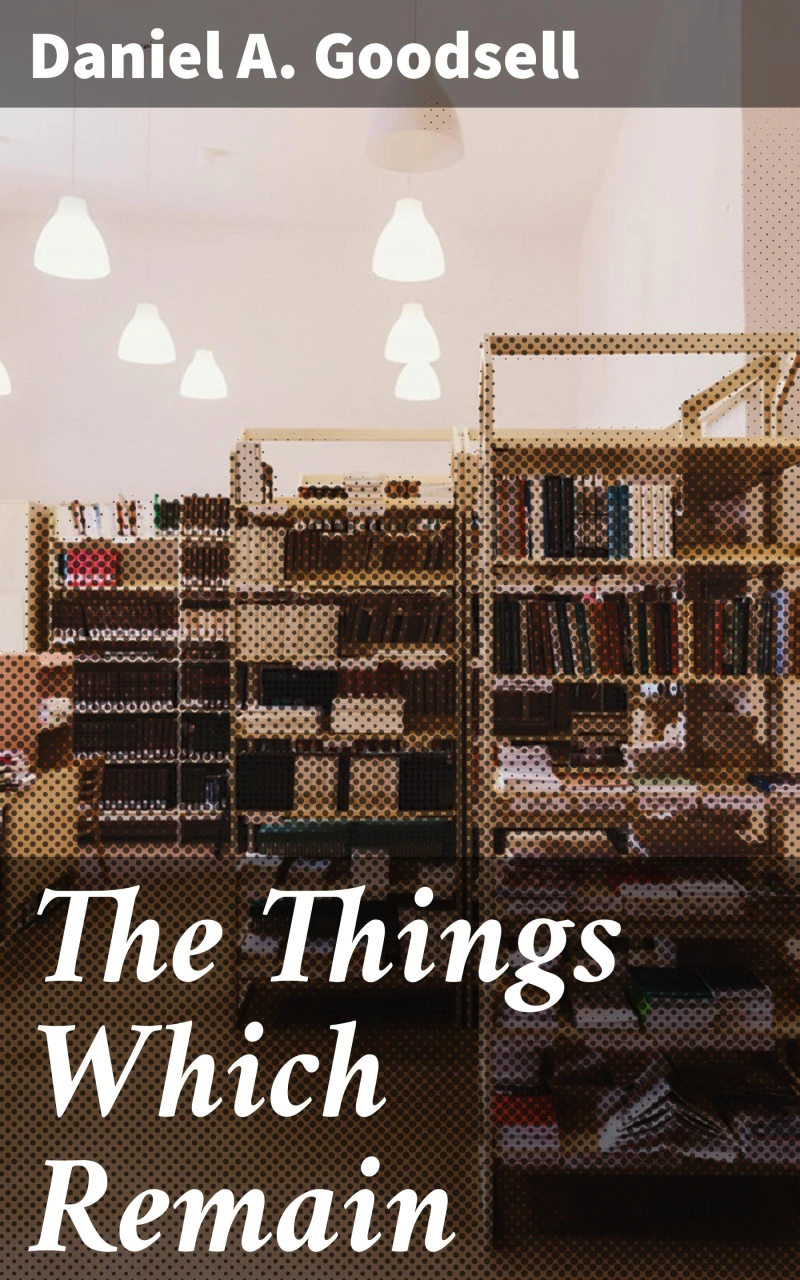Portada: The Things Which Remain