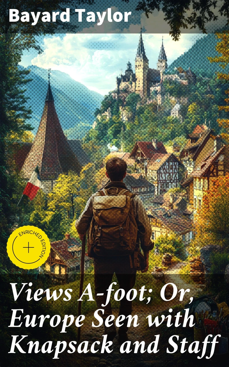 Portada: Views A-foot; Or, Europe Seen with Knapsack and Staff