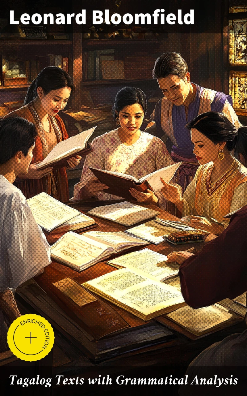Portada: Tagalog Texts with Grammatical Analysis