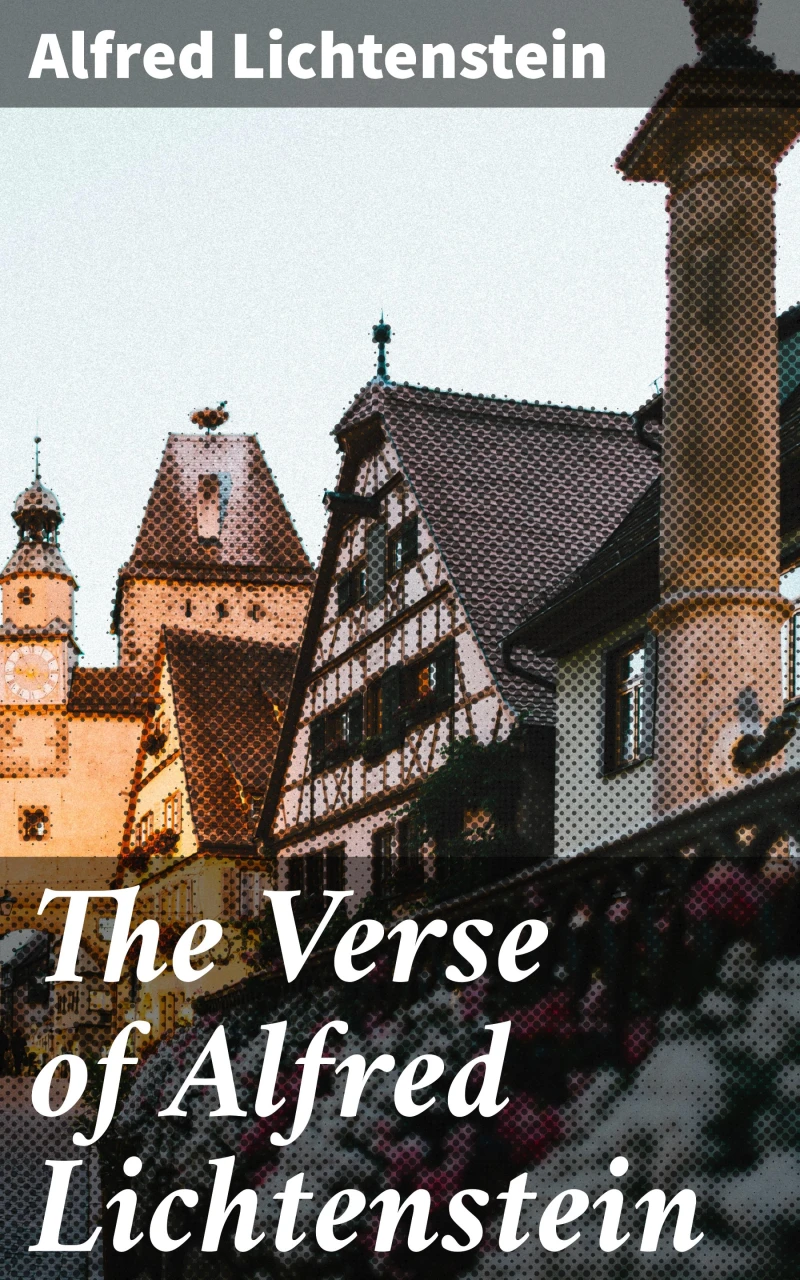 Portada: The Verse of Alfred Lichtenstein