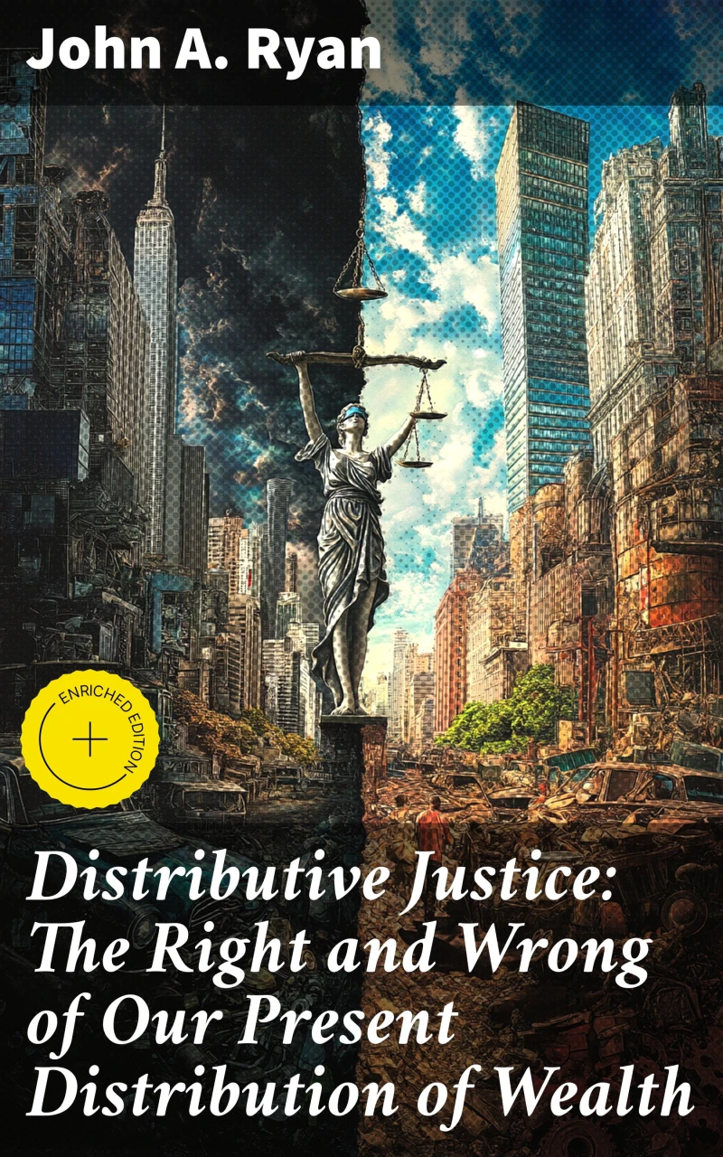 Portada: Distributive Justice: The Right and Wrong of Our Present Distribution of Wealth