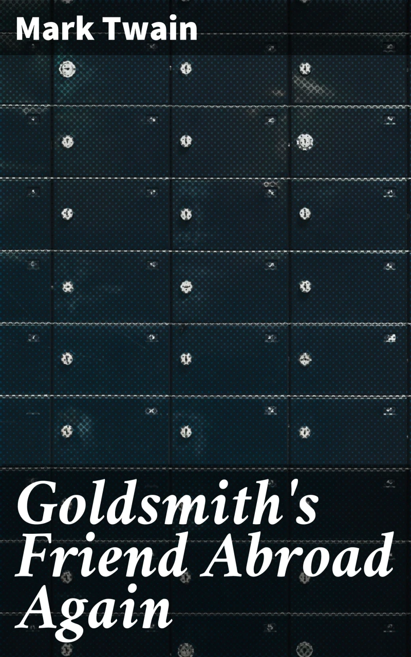 Portada: Goldsmith's Friend Abroad Again