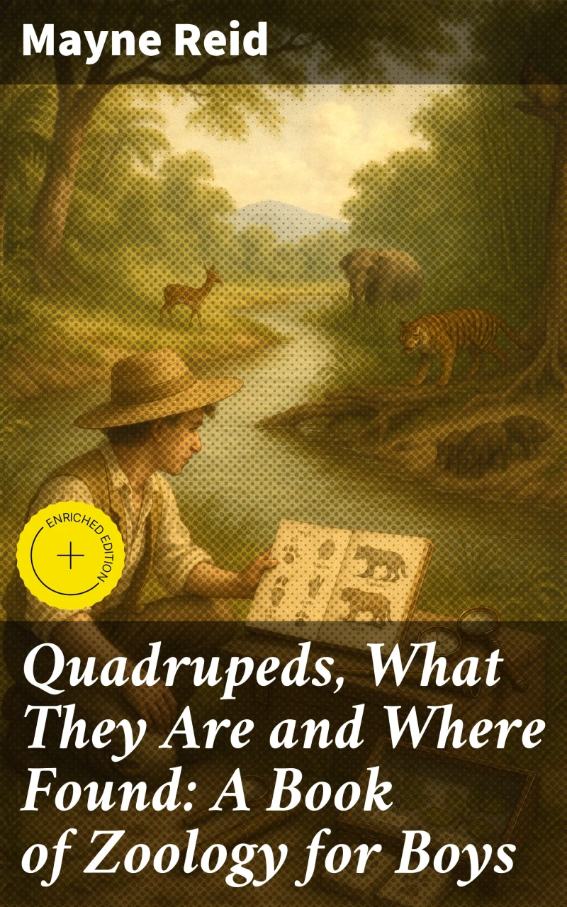 Portada: Quadrupeds, What They Are and Where Found: A Book of Zoology for Boys