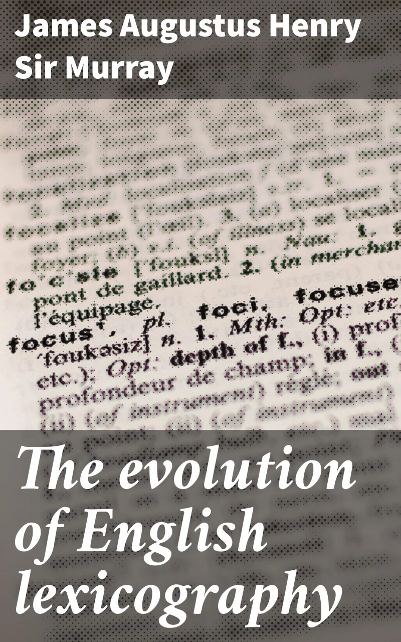 Portada: The evolution of English lexicography