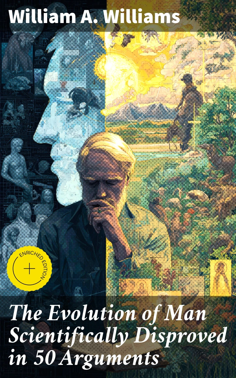 Portada: The Evolution of Man Scientifically Disproved in 50 Arguments