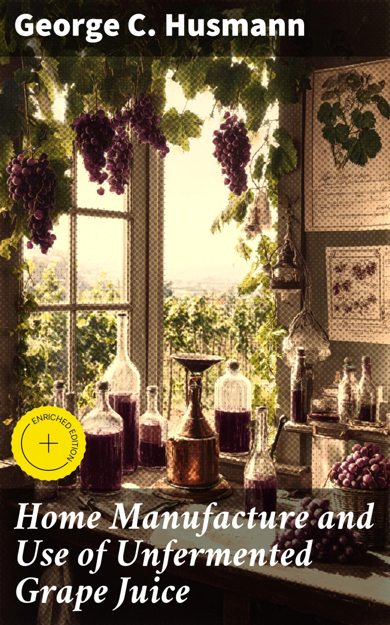 Portada: Home Manufacture and Use of Unfermented Grape Juice
