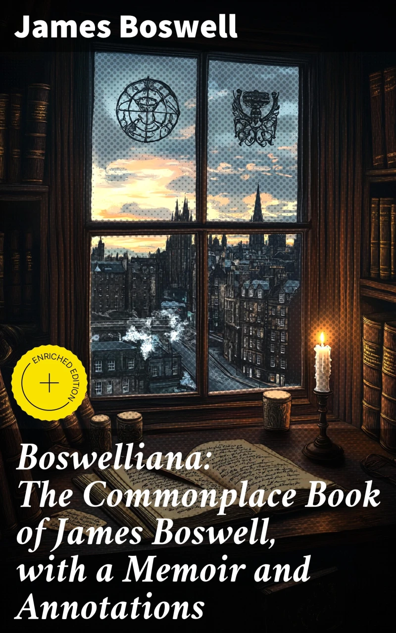 Portada: Boswelliana: The Commonplace Book of James Boswell, with a Memoir and Annotations