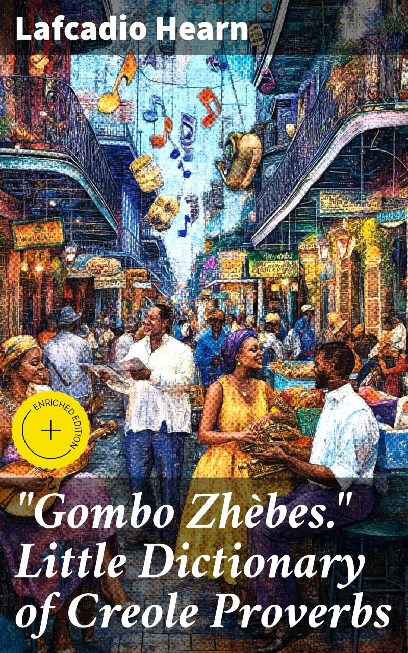 Portada: "Gombo Zhèbes." Little Dictionary of Creole Proverbs