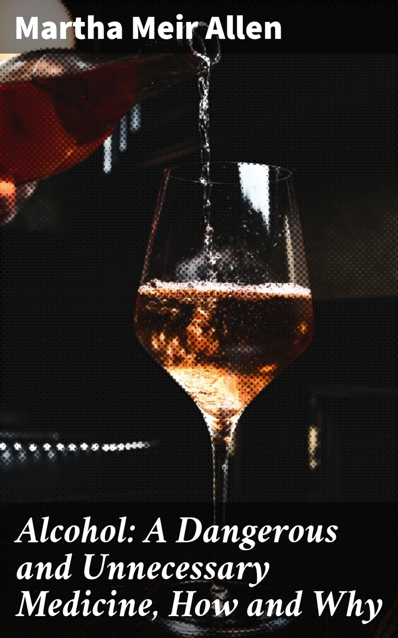 Portada: Alcohol: A Dangerous and Unnecessary Medicine, How and Why