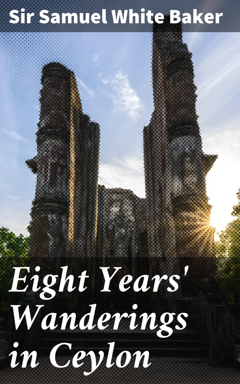 Portada: Eight Years' Wanderings in Ceylon