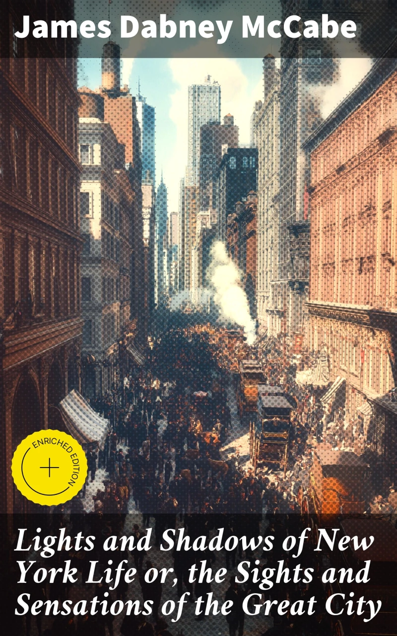 Portada: Lights and Shadows of New York Life or, the Sights and Sensations of the Great City