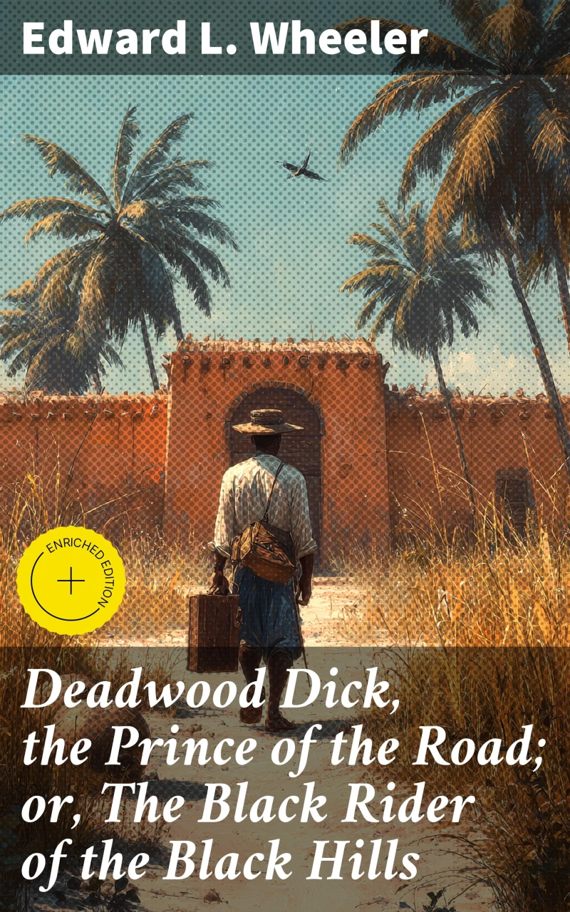 Portada: Deadwood Dick, the Prince of the Road; or, The Black Rider of the Black Hills