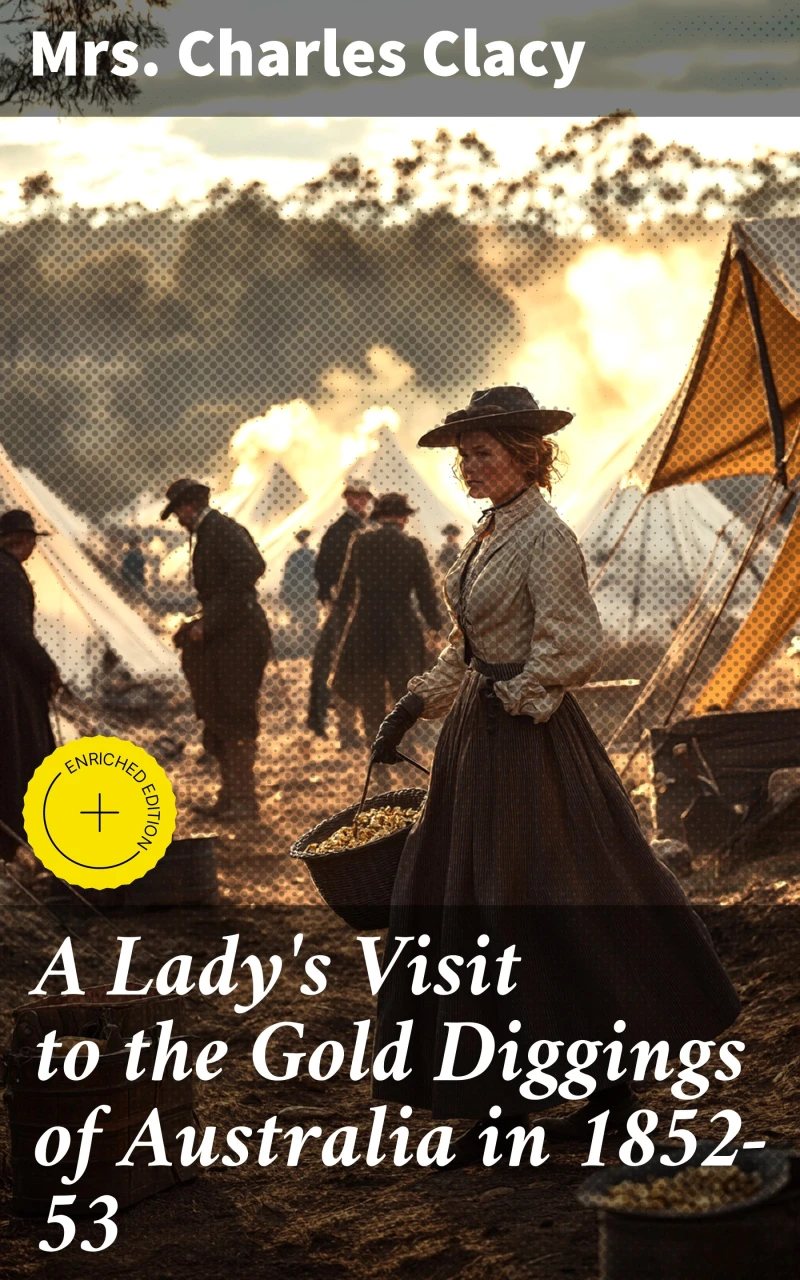 Portada: A Lady's Visit to the Gold Diggings of Australia in 1852-53