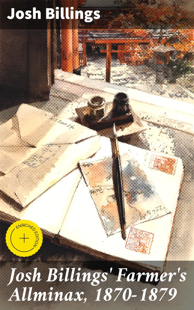 Portada: Josh Billings' Farmer's Allminax, 1870-1879