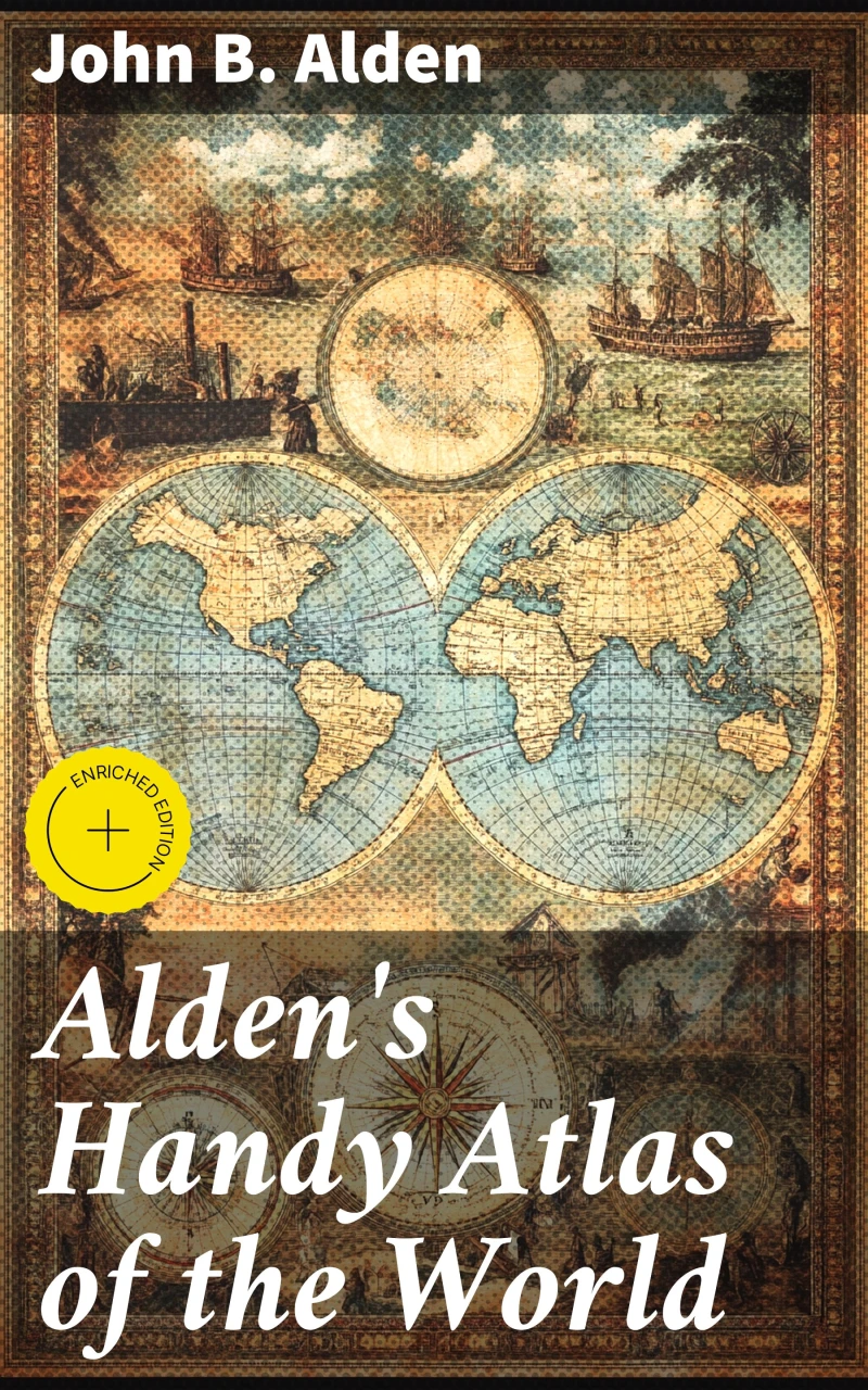 Portada: Alden's Handy Atlas of the World
