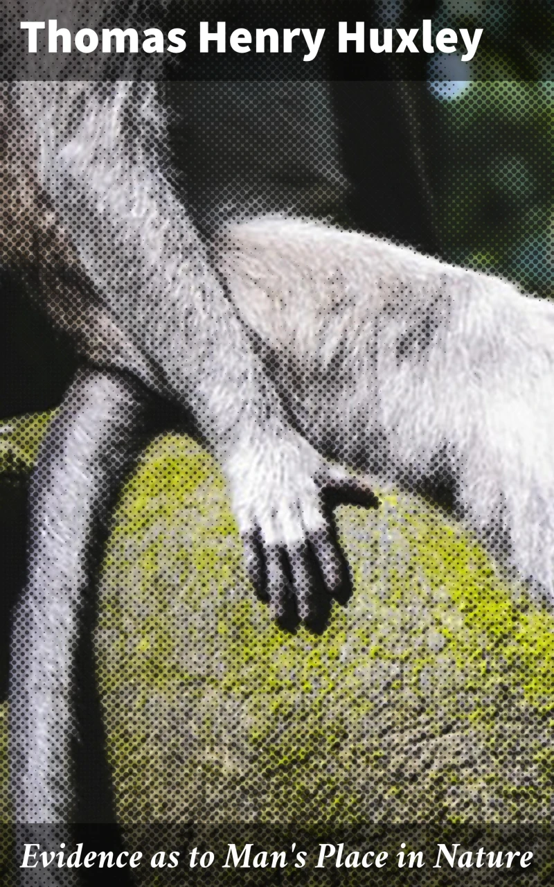 Portada: Evidence as to Man's Place in Nature