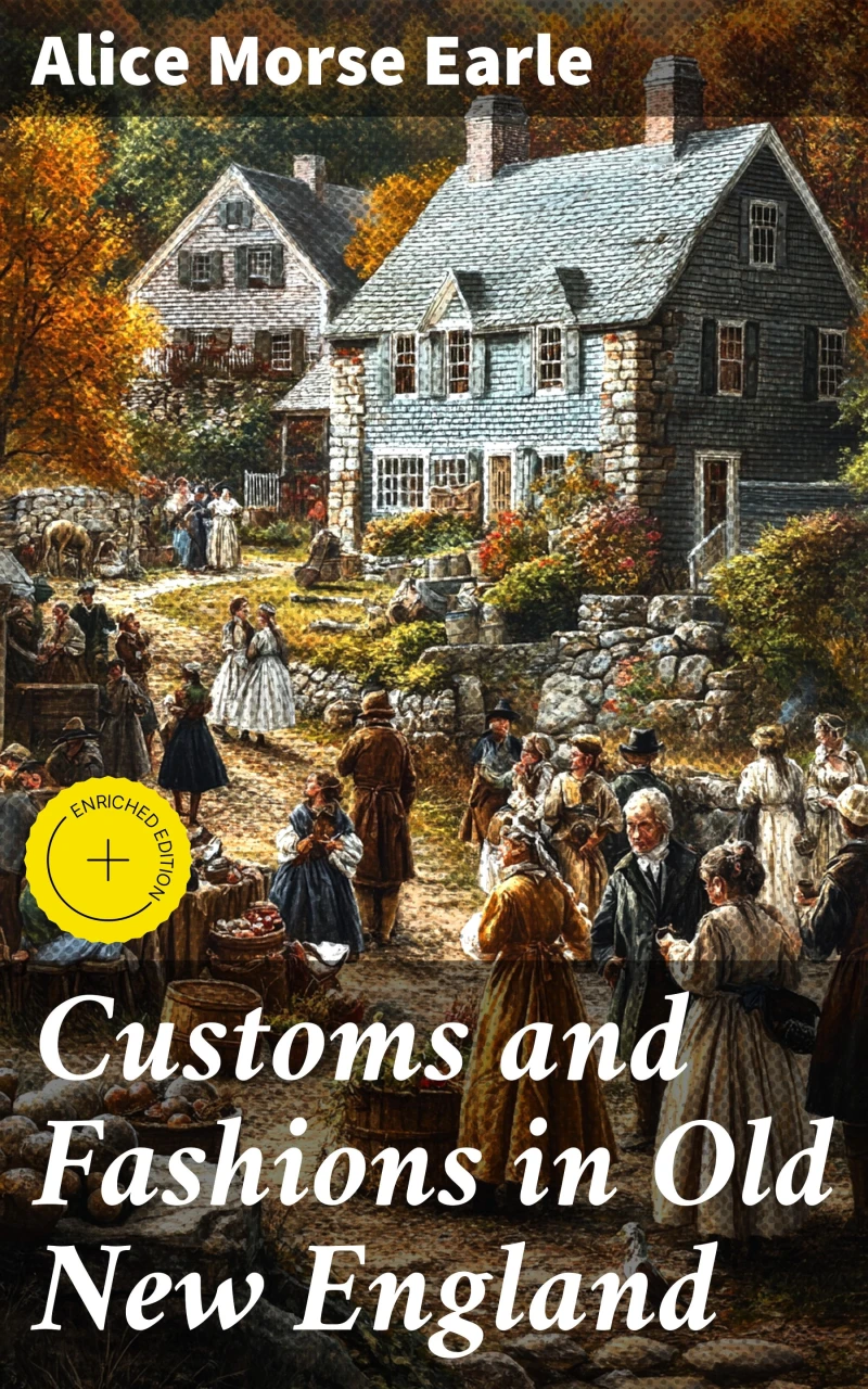 Portada: Customs and Fashions in Old New England