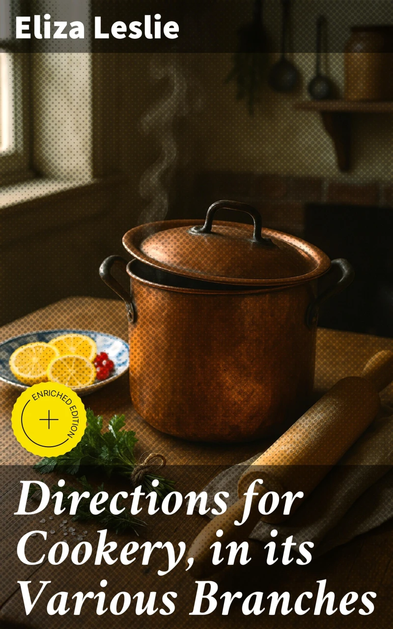 Portada: Directions for Cookery, in its Various Branches