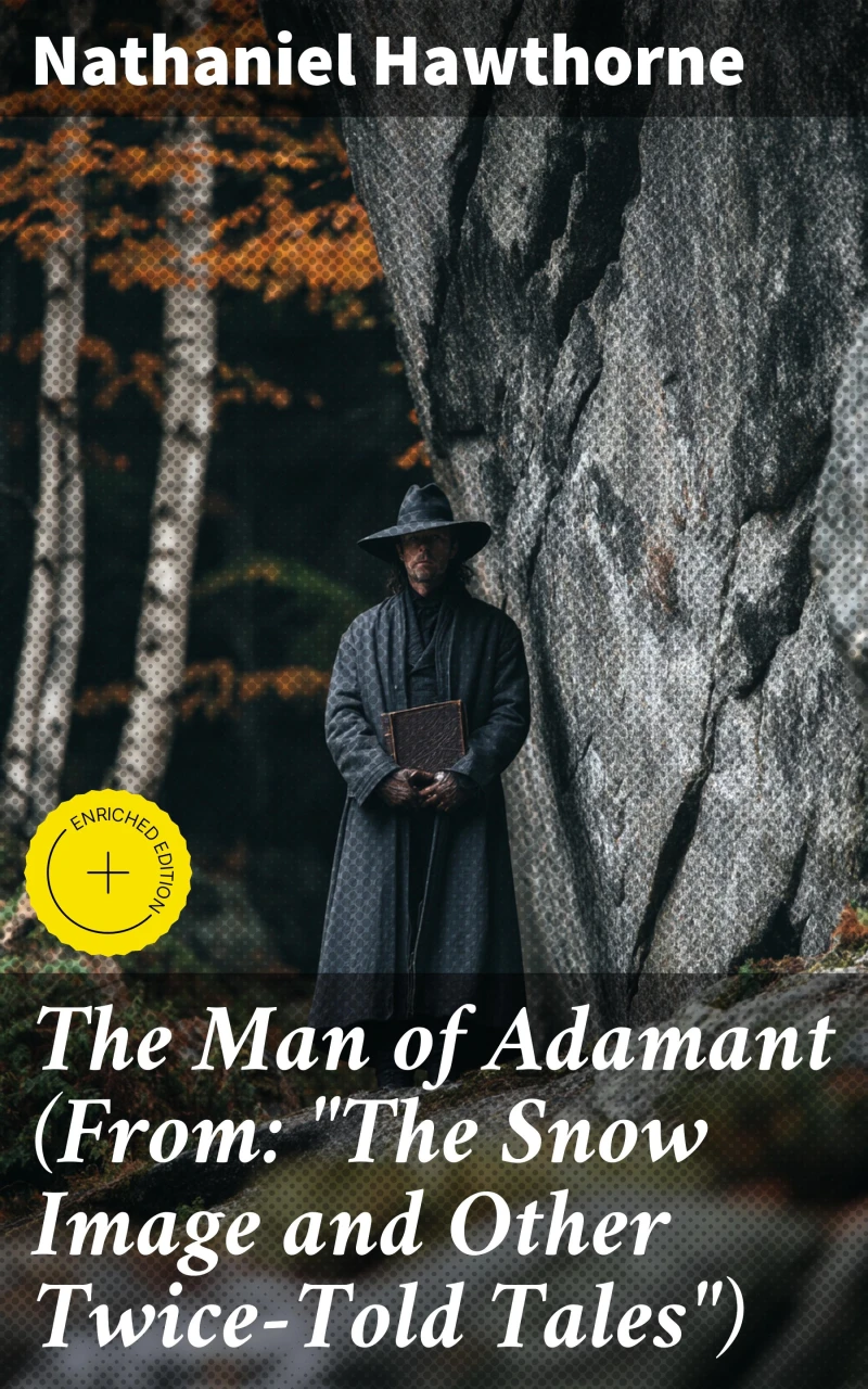 Portada: The Man of Adamant (From: "The Snow Image and Other Twice-Told Tales")