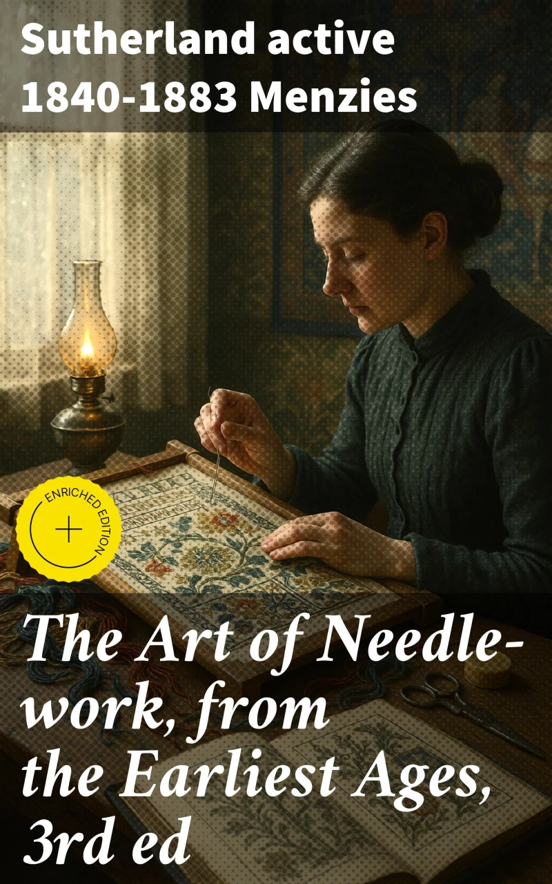 Portada: The Art of Needle-work, from the Earliest Ages, 3rd ed