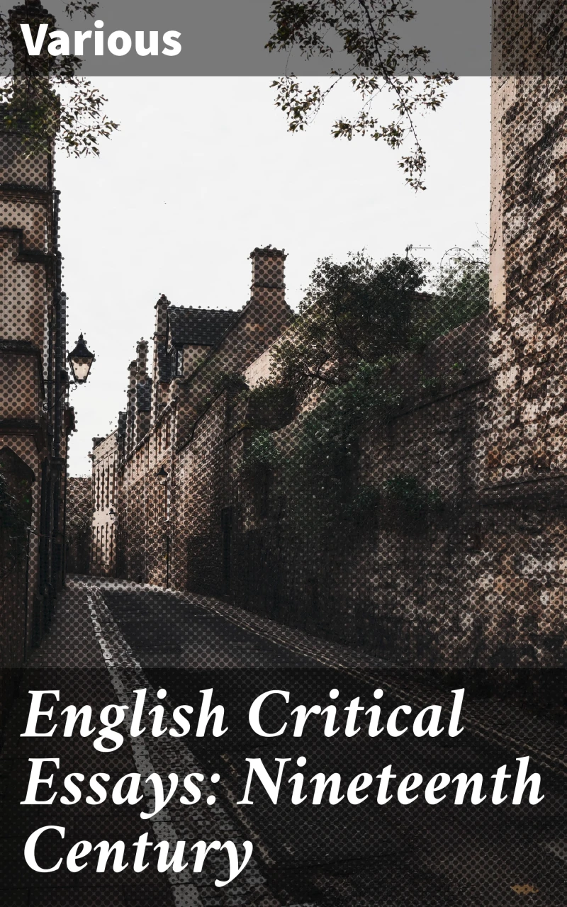 Portada: English Critical Essays: Nineteenth Century