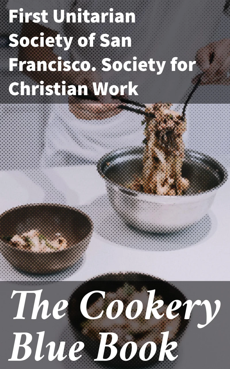 Portada: The Cookery Blue Book