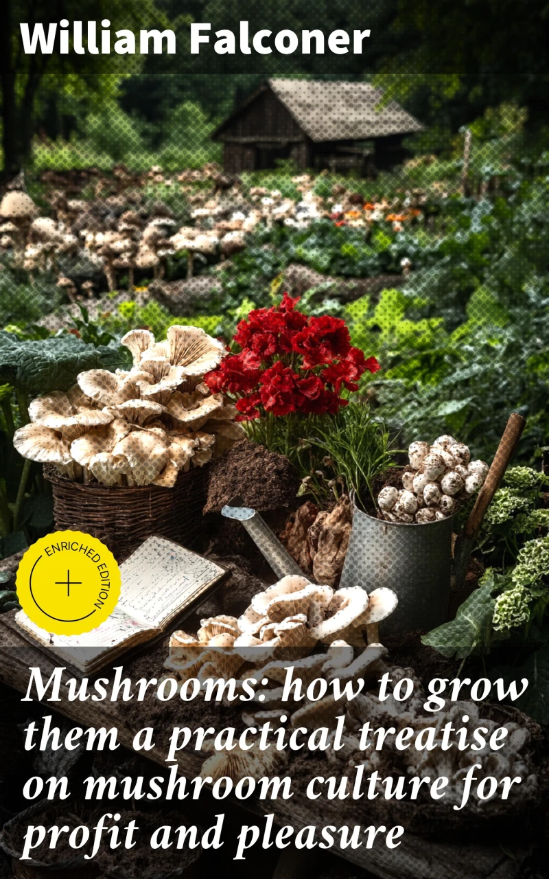 Portada: Mushrooms: how to grow them a practical treatise on mushroom culture for profit and pleasure