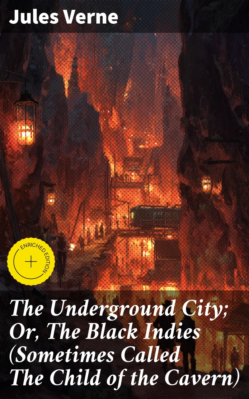 Portada: The Underground City; Or, The Black Indies (Sometimes Called The Child of the Cavern)