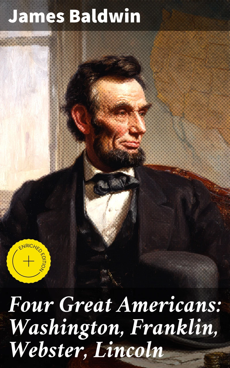 Portada: Four Great Americans: Washington, Franklin, Webster, Lincoln