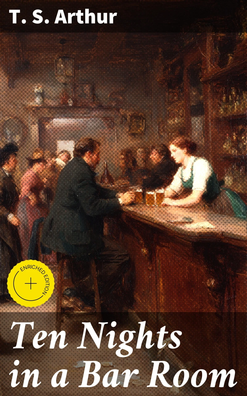 Portada: Ten Nights in a Bar Room