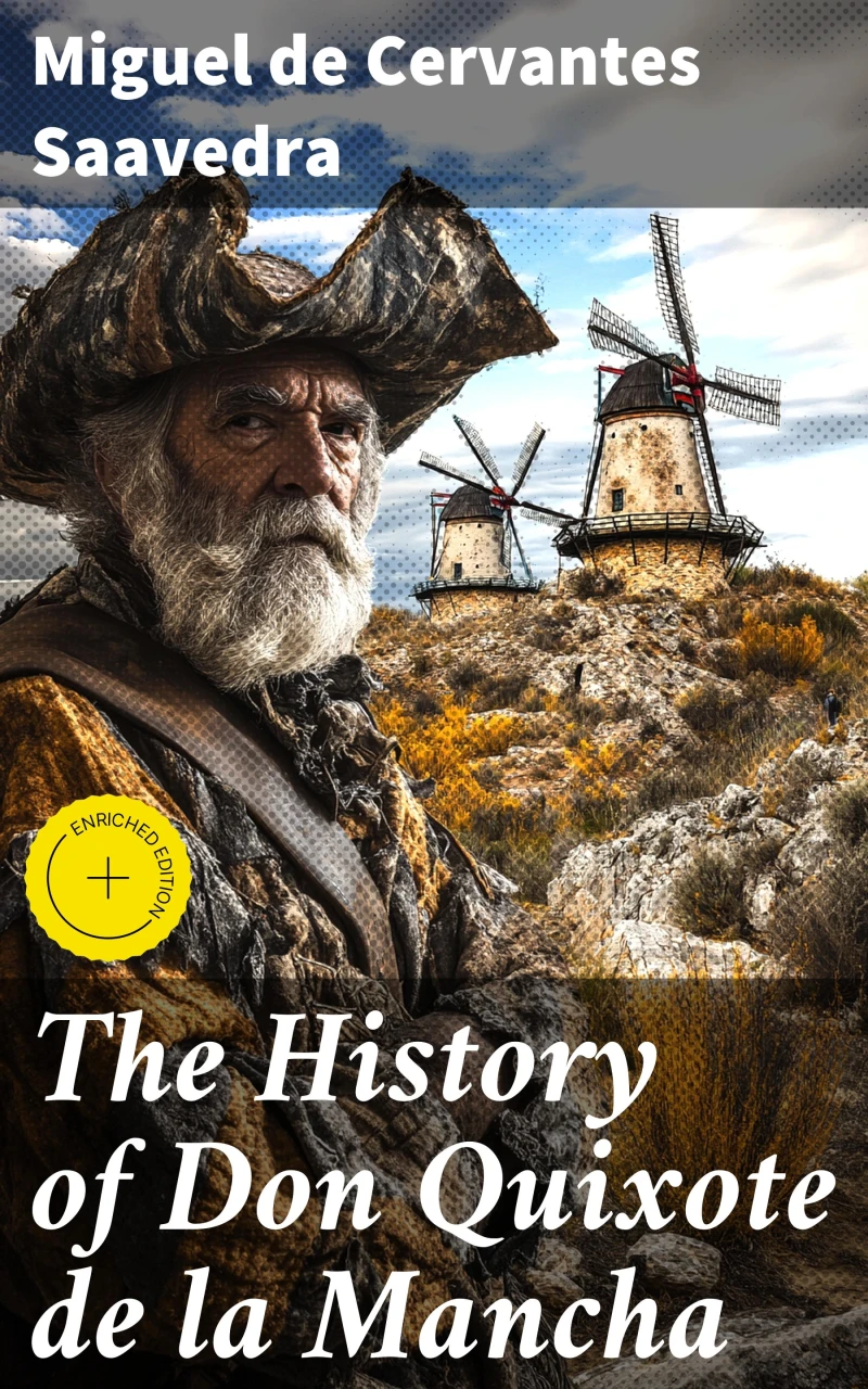 Portada: The History of Don Quixote de la Mancha