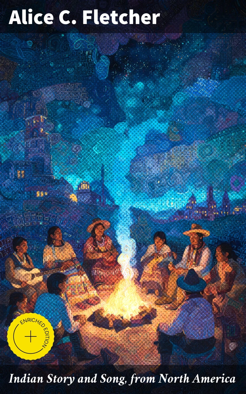 Portada: Indian Story and Song, from North America