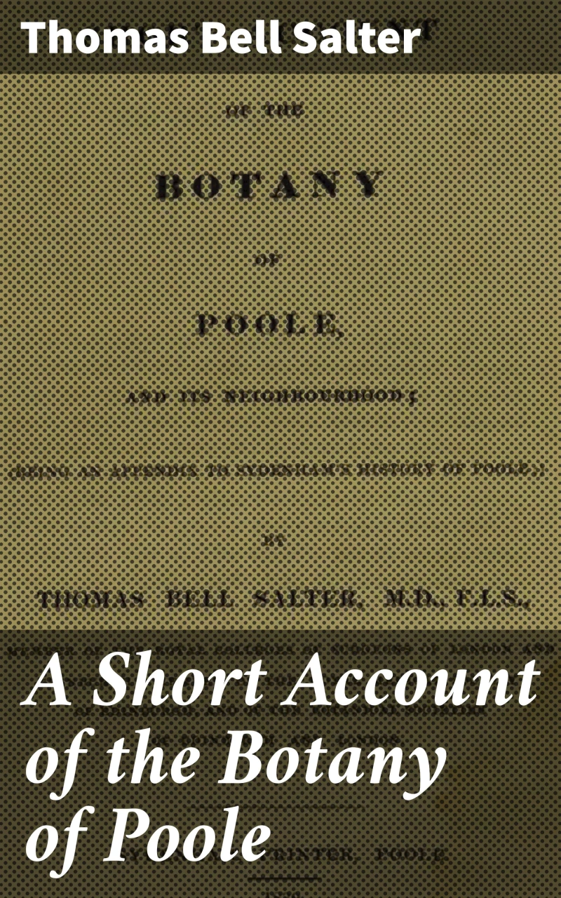 Portada: A Short Account of the Botany of Poole