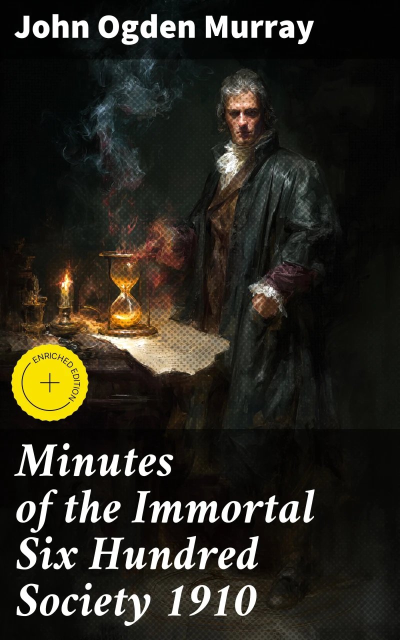 Portada: Minutes of the Immortal Six Hundred Society 1910