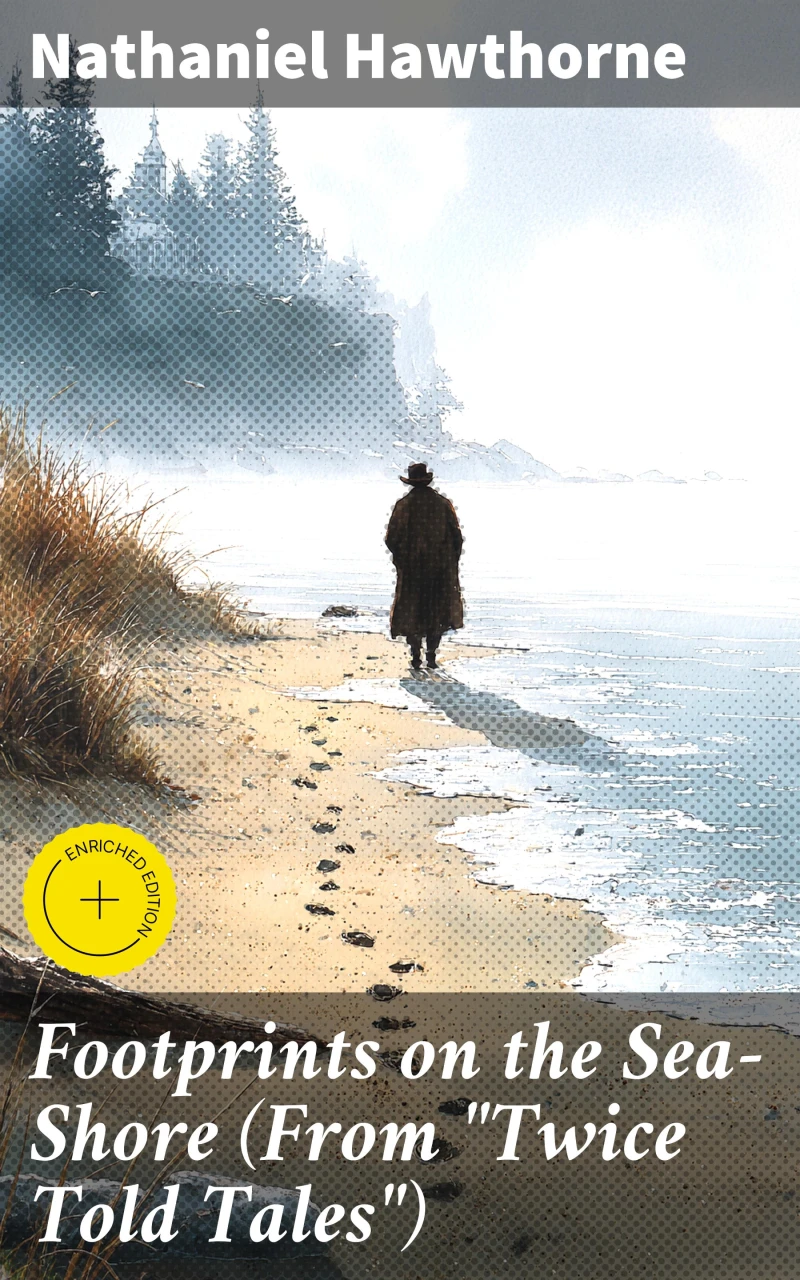 Portada: Footprints on the Sea-Shore (From "Twice Told Tales")