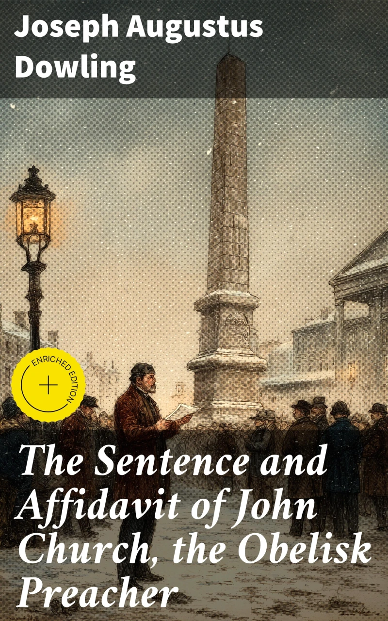 Portada: The Sentence and Affidavit of John Church, the Obelisk Preacher