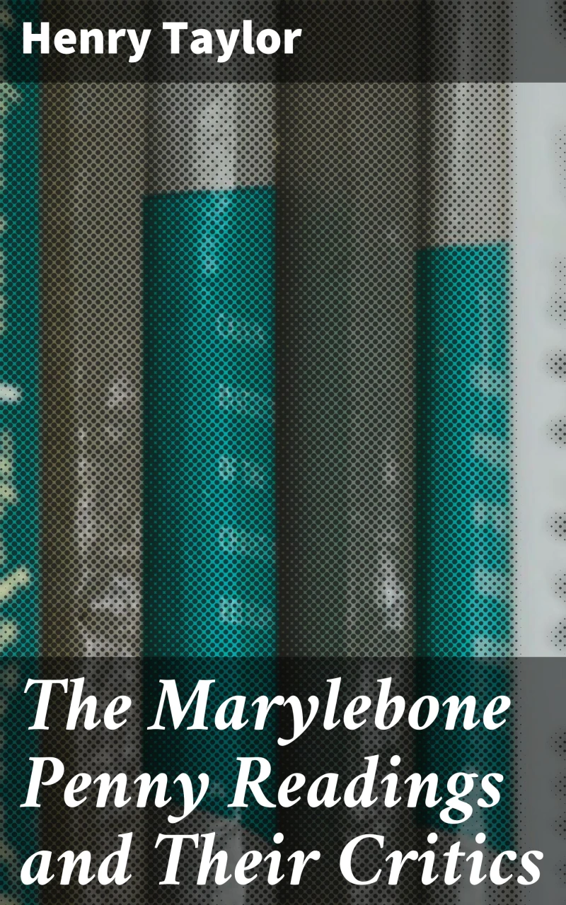Portada: The Marylebone Penny Readings and Their Critics