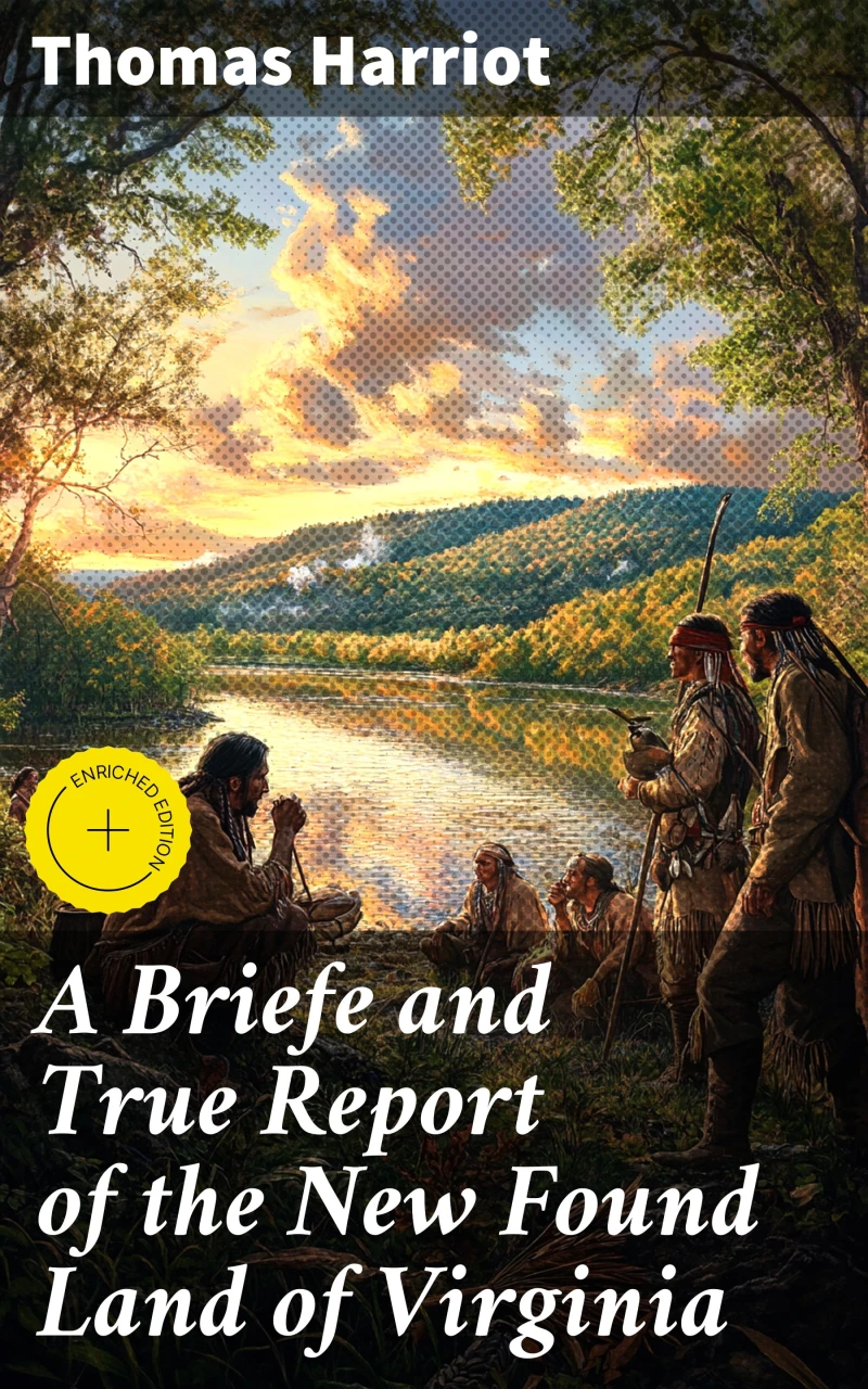 Portada: A Briefe and True Report of the New Found Land of Virginia