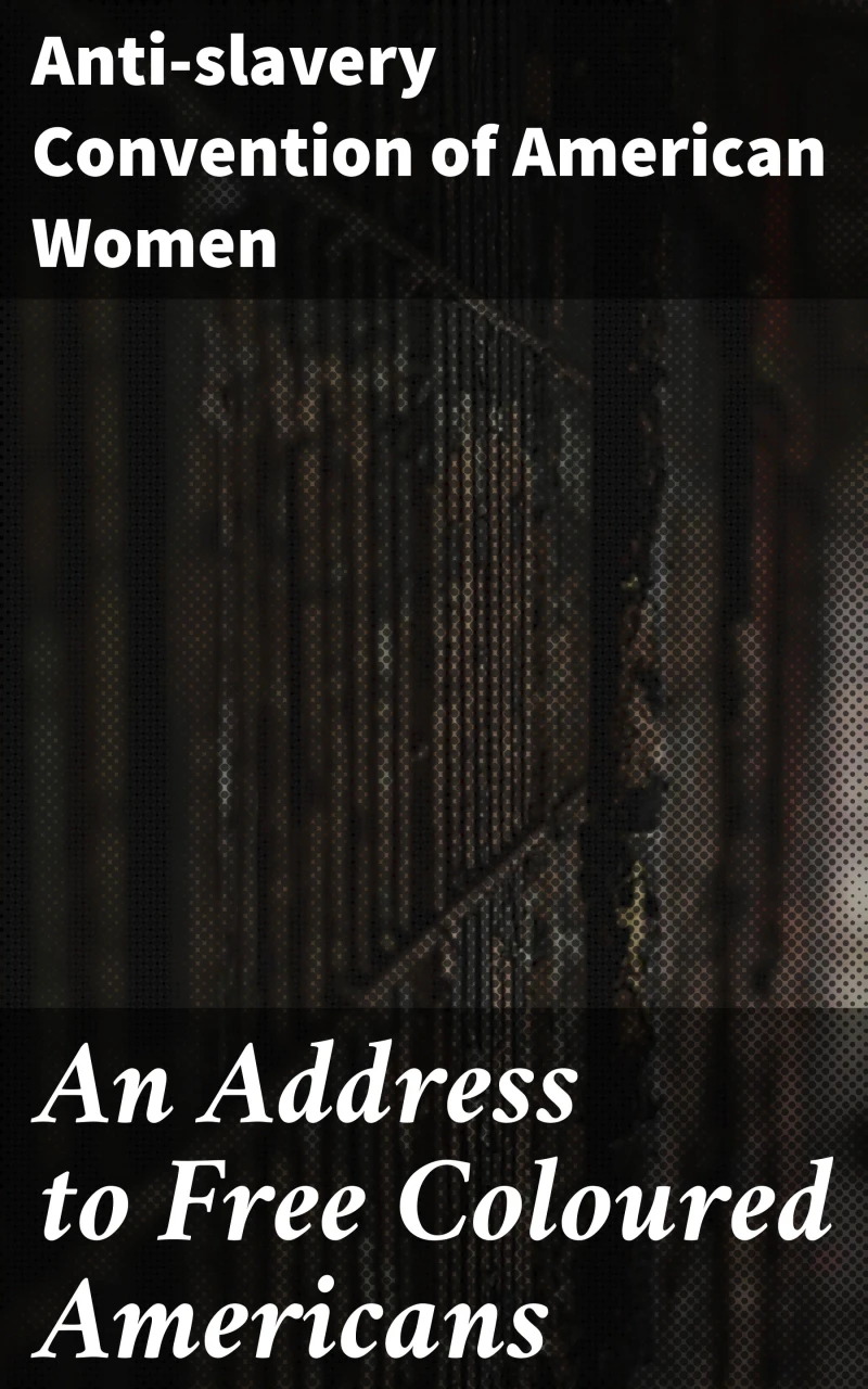 Portada: An Address to Free Coloured Americans